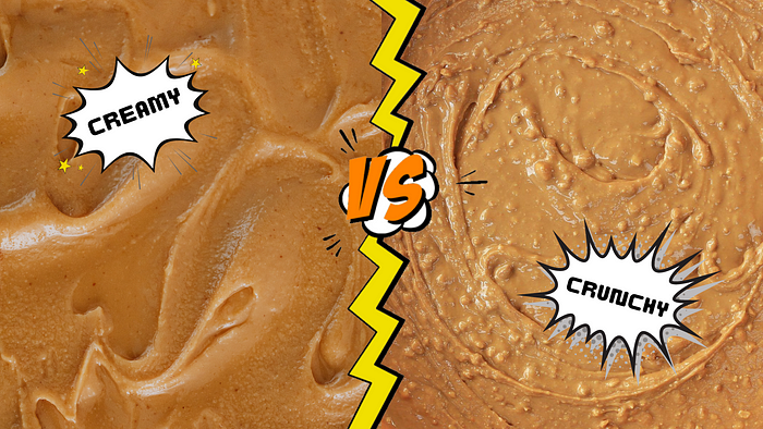 The Great Debate: Creamy vs. Crunchy Peanut Butter | by Voyage Foods